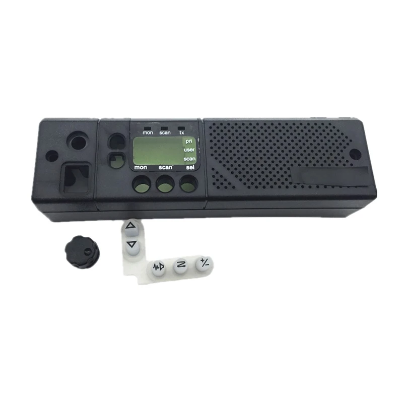 Черная передняя крышка корпуса + резиновая Кнопка цифровой клавиатуры ручка для