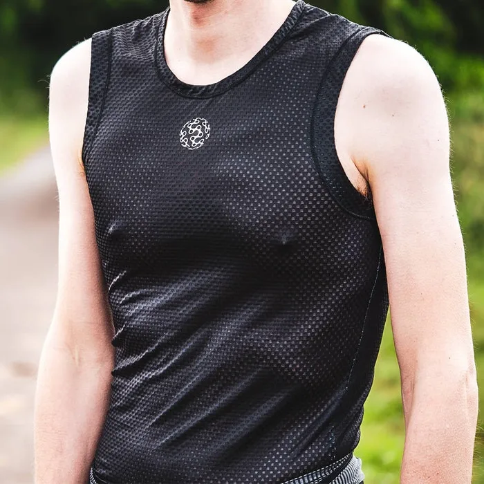 

GCN Base Layers Men's Breathable Cycling Vest Sports Downhill Jerseys Pro Bike Short Mesh Superlight Undershirt Base Layers