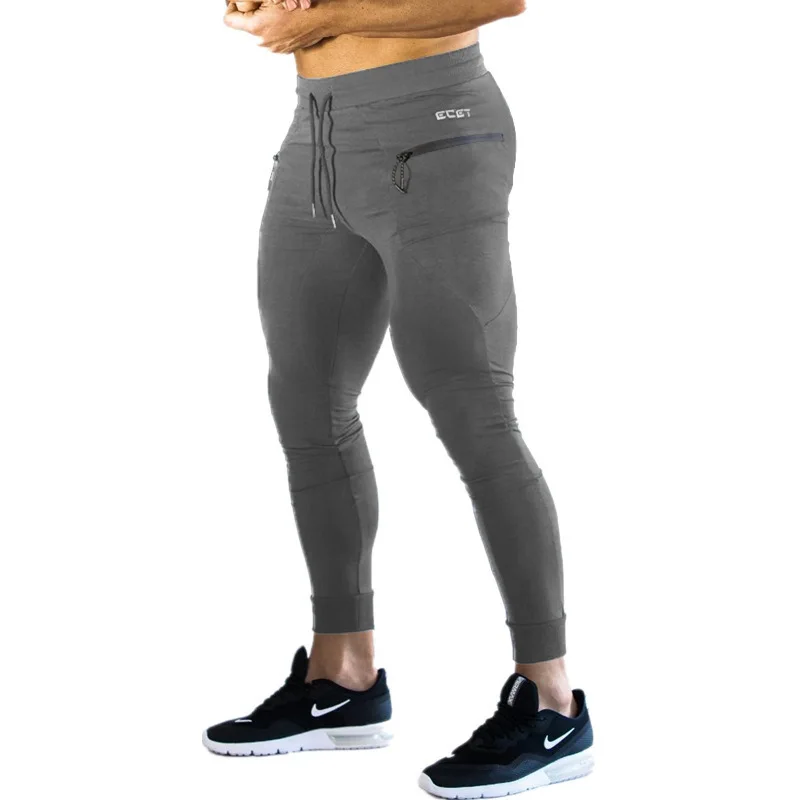

Spring Casual Pants Men Joggers Sweatpants Running Sport Trackpants Male Gym Fitness Training Thin Quick DRY Trousers Bottoms