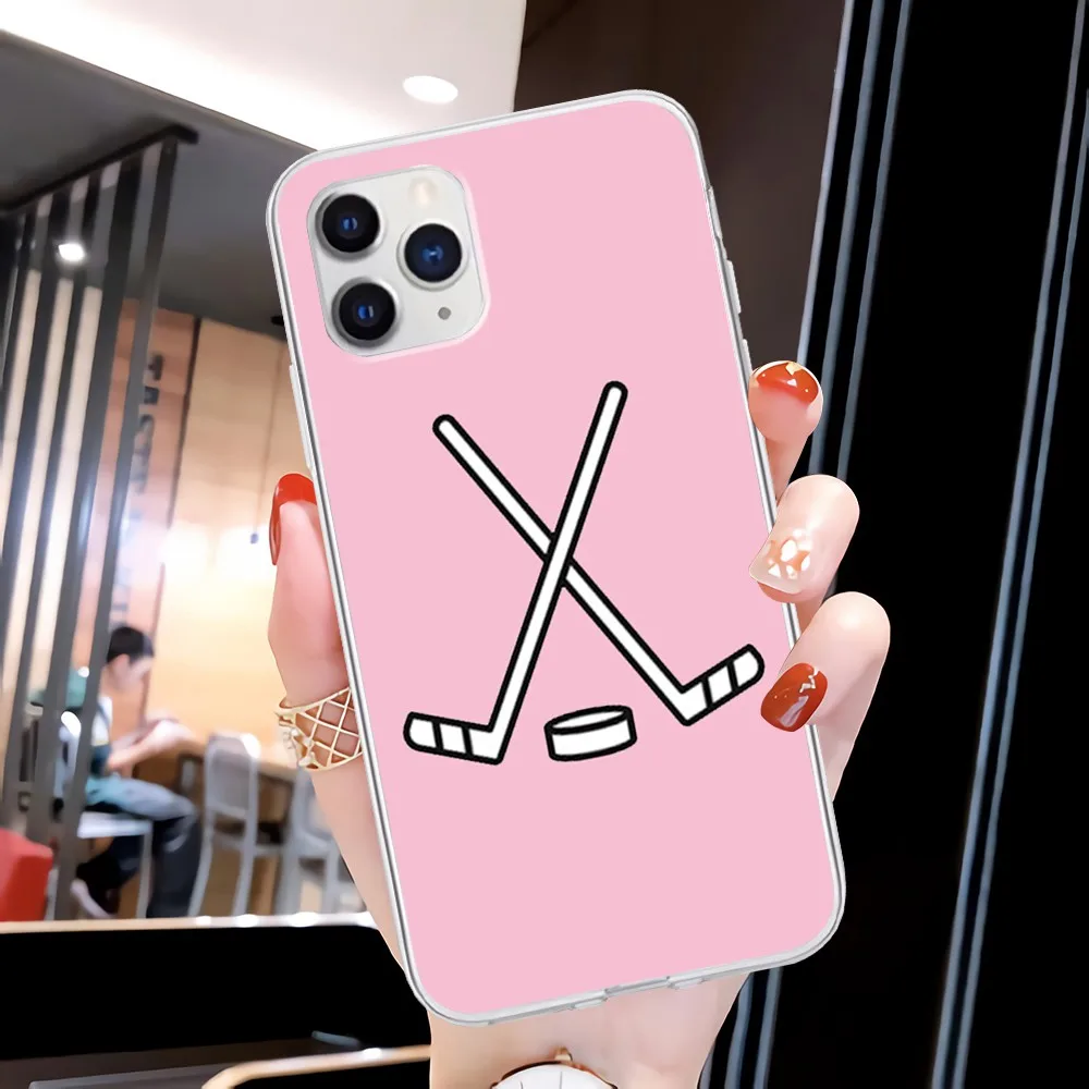 

Ice Hockey Rink Sport Transparent Phone Cover Clear Case For Xiaomi Redmi K30s Ultra Note 8 9 Pro Max 9s 10T Pro 11 10 Lite