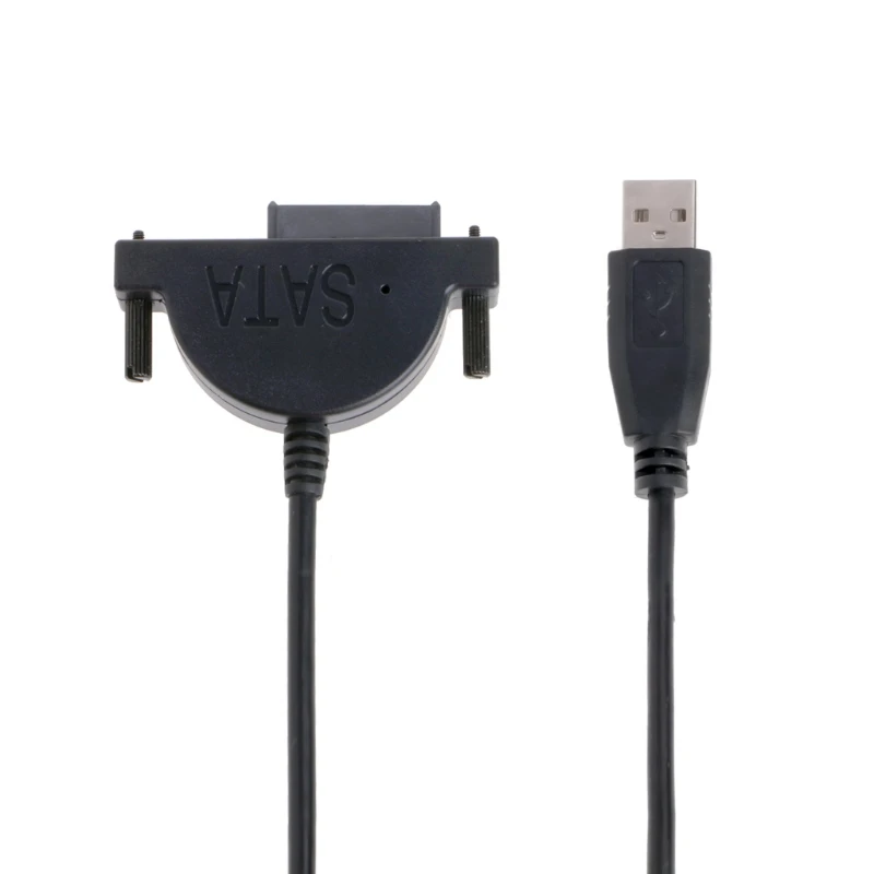 Внешний USB для SATA 13Pin(7 + 6) ноутбук DVD CD ROM Оптический привод адаптер кабель |