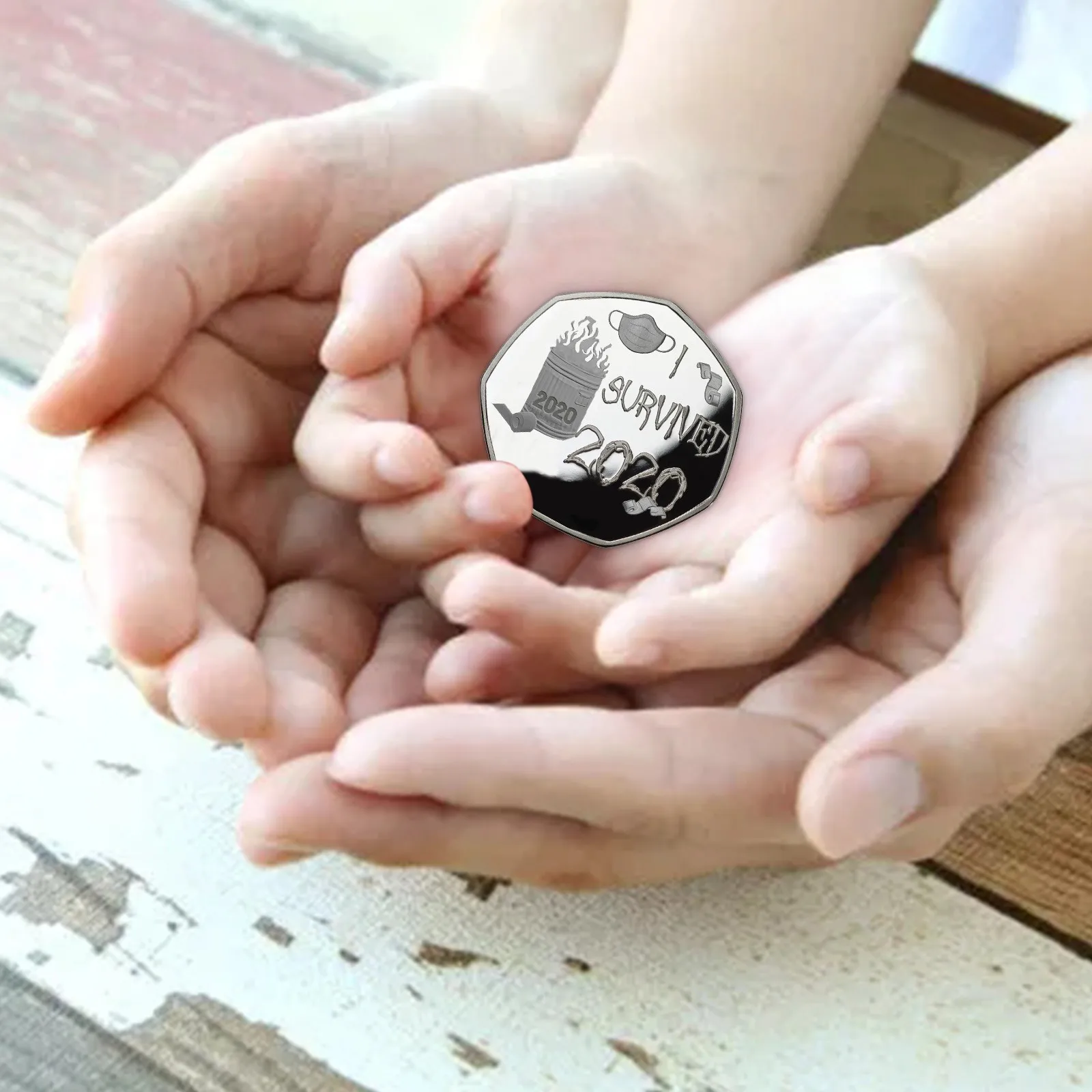 Домашние сувенирные монеты коллекция монет 2020 украшения памятные старая