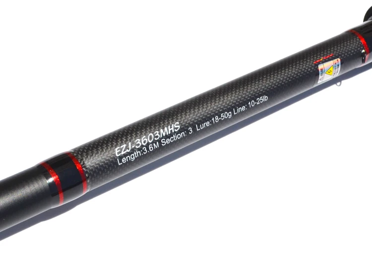 Карбоновая удочка для приманки Fuji рыболовная с прямым хвостовиком 2 4/2 7/3 0/3 3/3 6 м