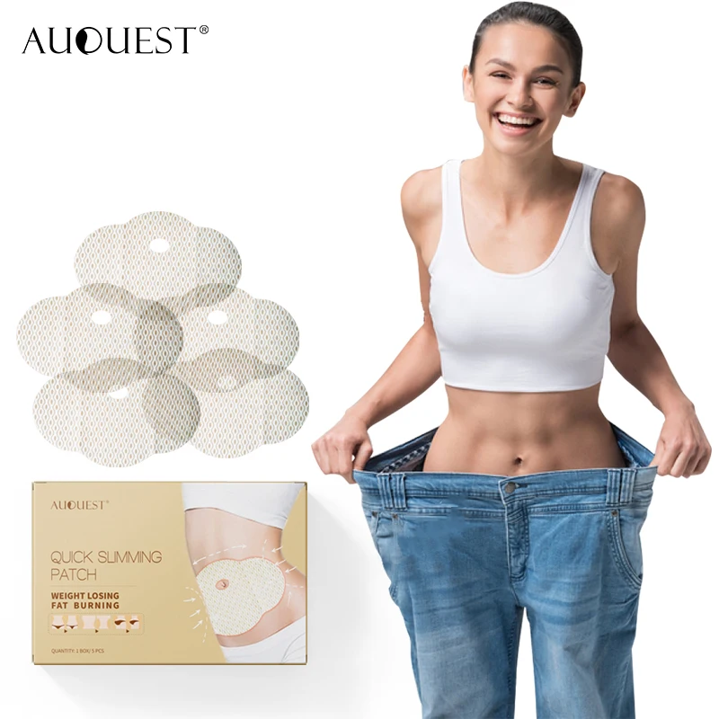 

AuQuest здоровый жир Burnner 5 шт патч на живот для похудения ленивый диета продукт живот пупок большие ноги потеря веса паста уход за телом