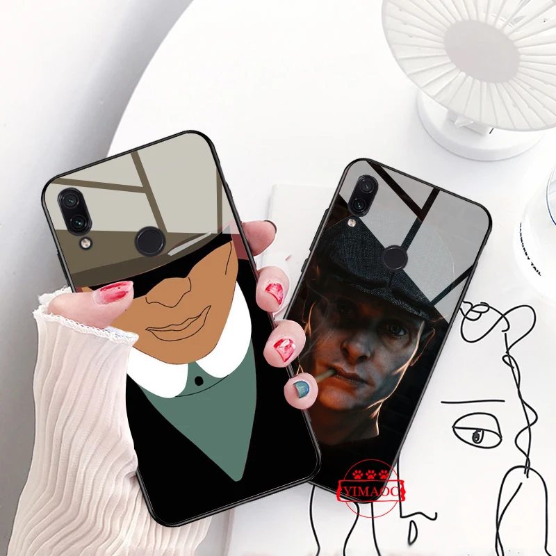 YIMAOC Чехлы для телефона с принтами &quotострые козырьки: Томми Шелби" логотип