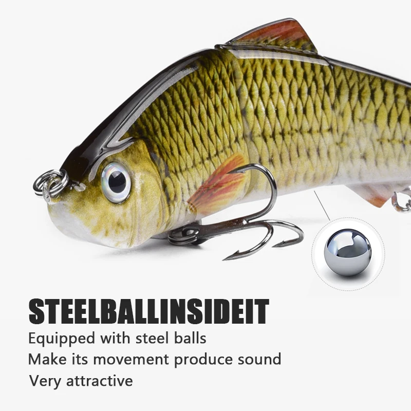 2020 мульти Соединенные Swimbaits 125 мм/17 г рыболовные приманки наживки приманка для