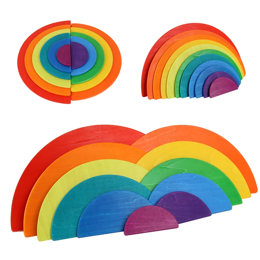 

11 шт., детская деревянная игрушка-пазл