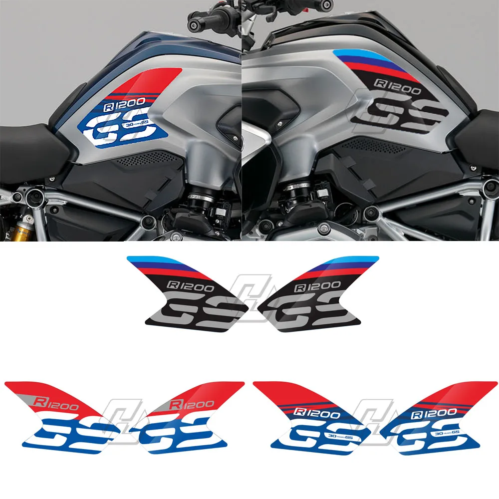

Motorcycle Fuel Tank Sticker Decals For BMW R1200GS LC 2013-2018 2014 2015 2016 2017 30 Year GS