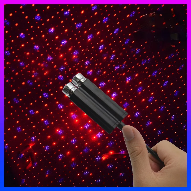 

Car-mounted baby star indoor projection lamp refitted star lamp ceiling.