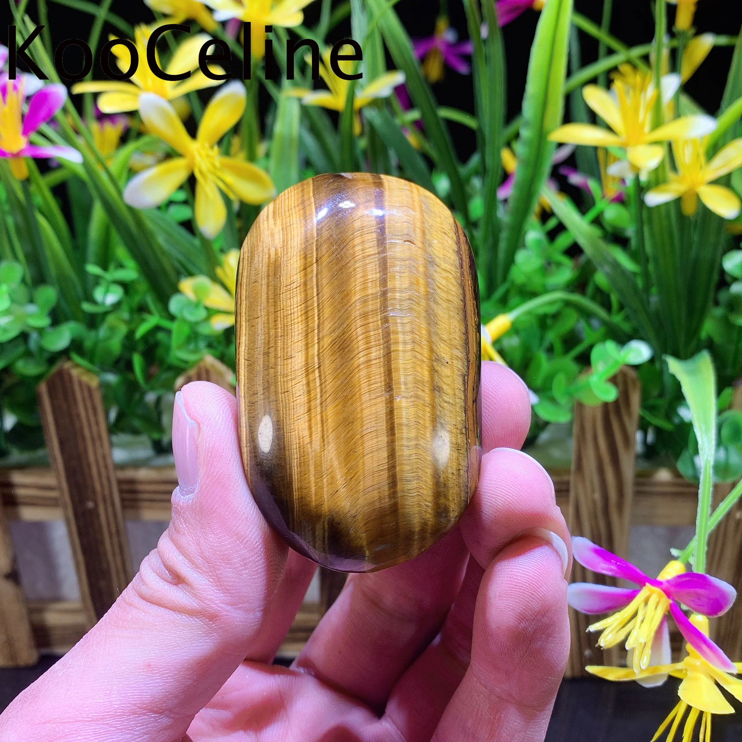 2pcs Natural Crystal Quartz Tiger Eye Palm Specimen Energy Reiki Stone Room Home Office Aquarium Decoration Accessories Gemstone | Дом и сад