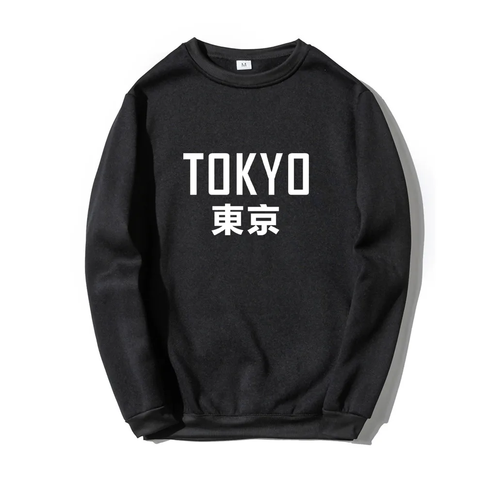 

2021Mode Hoodies Japanse Streetwear Tokyo Bay Meerdere Kleur Mannen Vrouwen Tokyo Harajuku Crewneck Sweatshirt Trui Oversized