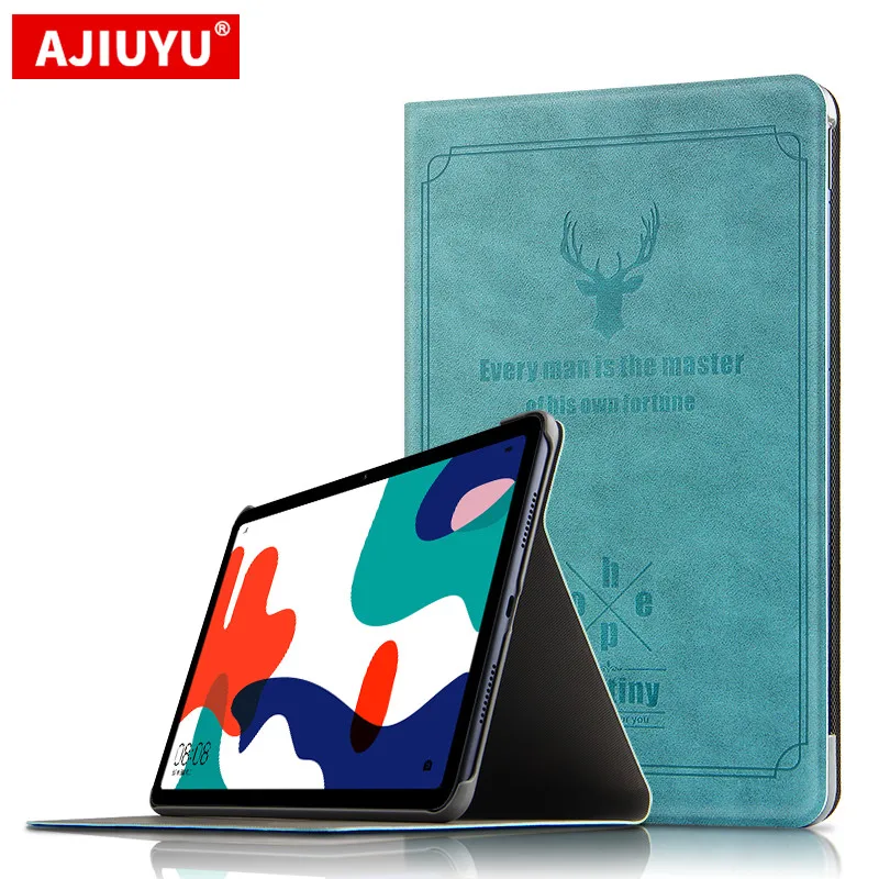 AJIUYU чехол для Huawei MatePad 10 4 дюймов Чехол BAH3 W09 AL00 PU кожаный книжка с бумажником Mate pad
