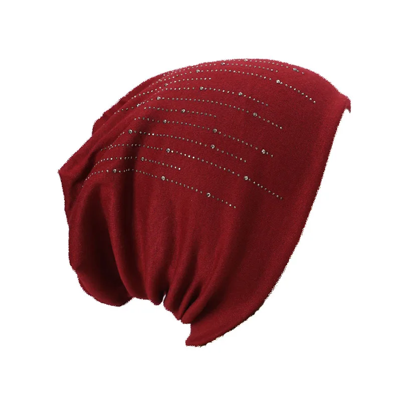 

New Autumn And Winter Couple's Headgear Riding Hat Knitted Double Layer Cashmere Hot Drill Warm Maternity Women's Cap