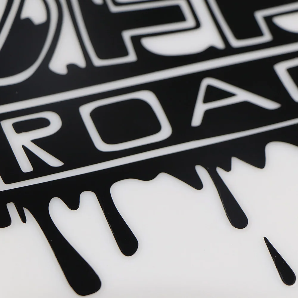 

YOJA 15.7X15.8CM OFF ROAD Personality Word Sticker Car Decoration Vinyl Decals ZT4-0070