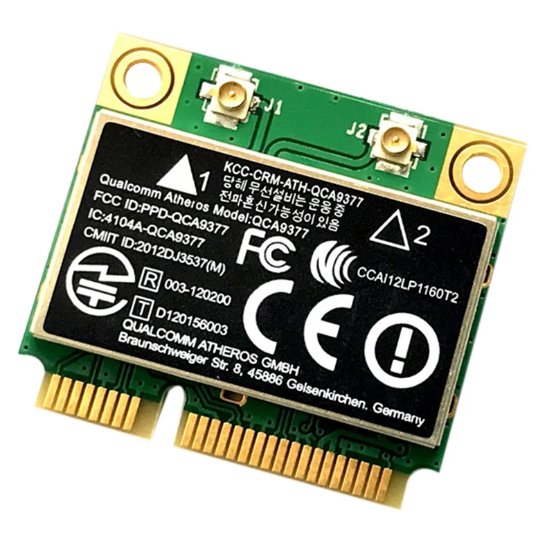 QCA9377 двухдиапазонный AC WIFI модуль адаптер Mini PCI-E 2 4G/5G | Компьютеры и офис