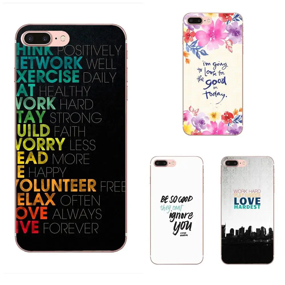 Мягкий Новый стиль вдохновляющий на английском языке ультратонкий для Xiaomi Redmi 3 3S