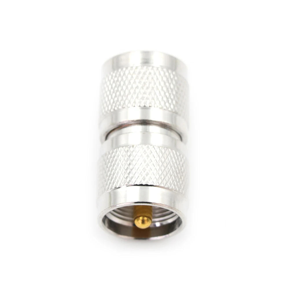 

High Quality UHF male PL259 to UHF male Plug double straight Long RF Coax adapter