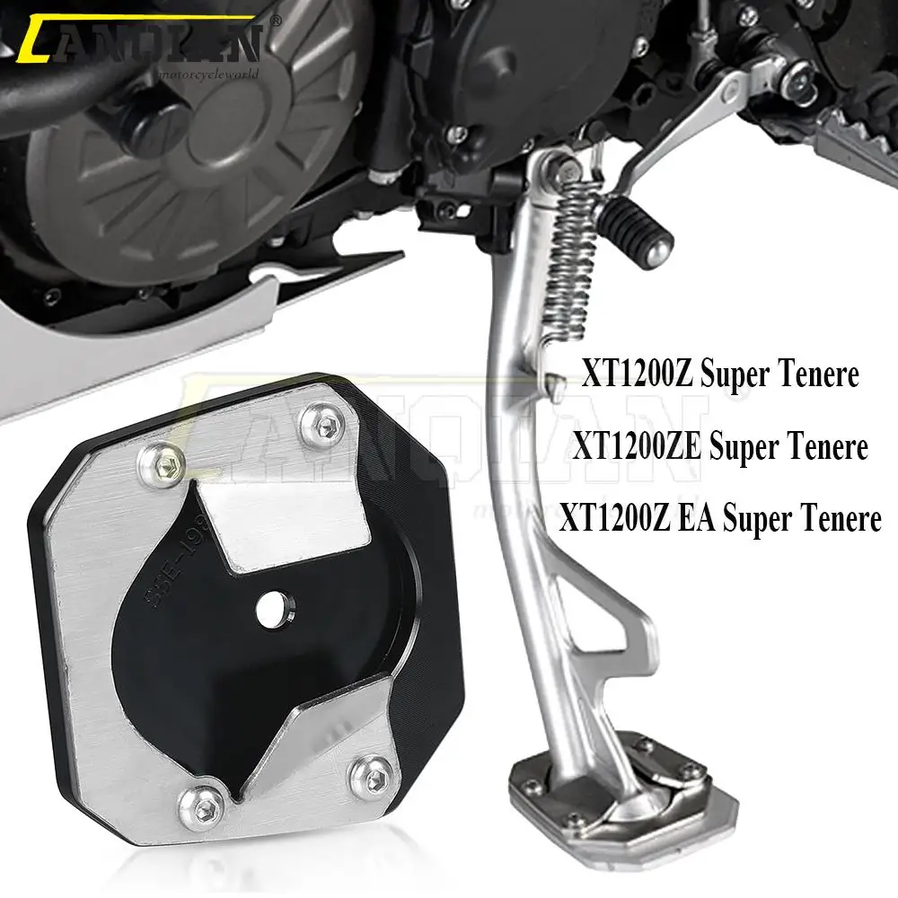 

For Yamaha XT1200 Z/ZE/Z EA Super Tenere 2014-2017 2018 2019 2020 2021 Motorcycle Foot Kickstand Side Stand Enlarge Pad Plate
