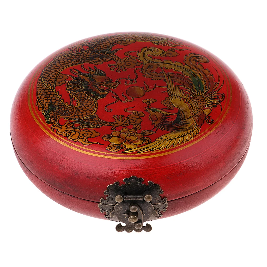 5-дюймовый винтажный фэн шуй Луо Пан древний Геомантический компас с деревянным