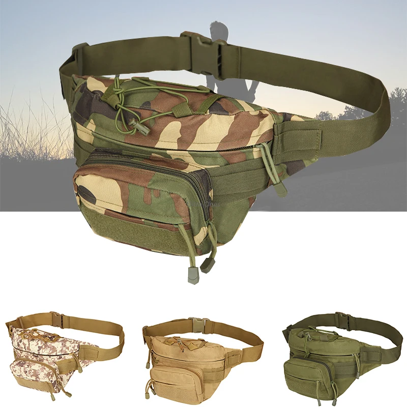 

Tactical Military Waist Pack Riding Running Hunting Hiking Racing Waist Bags Shooting Climbing Camping Fishing Cycing Bag