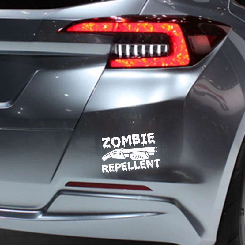 Для репеллента зомби крутая графика ужас виниловая наклейка автомобиль стена