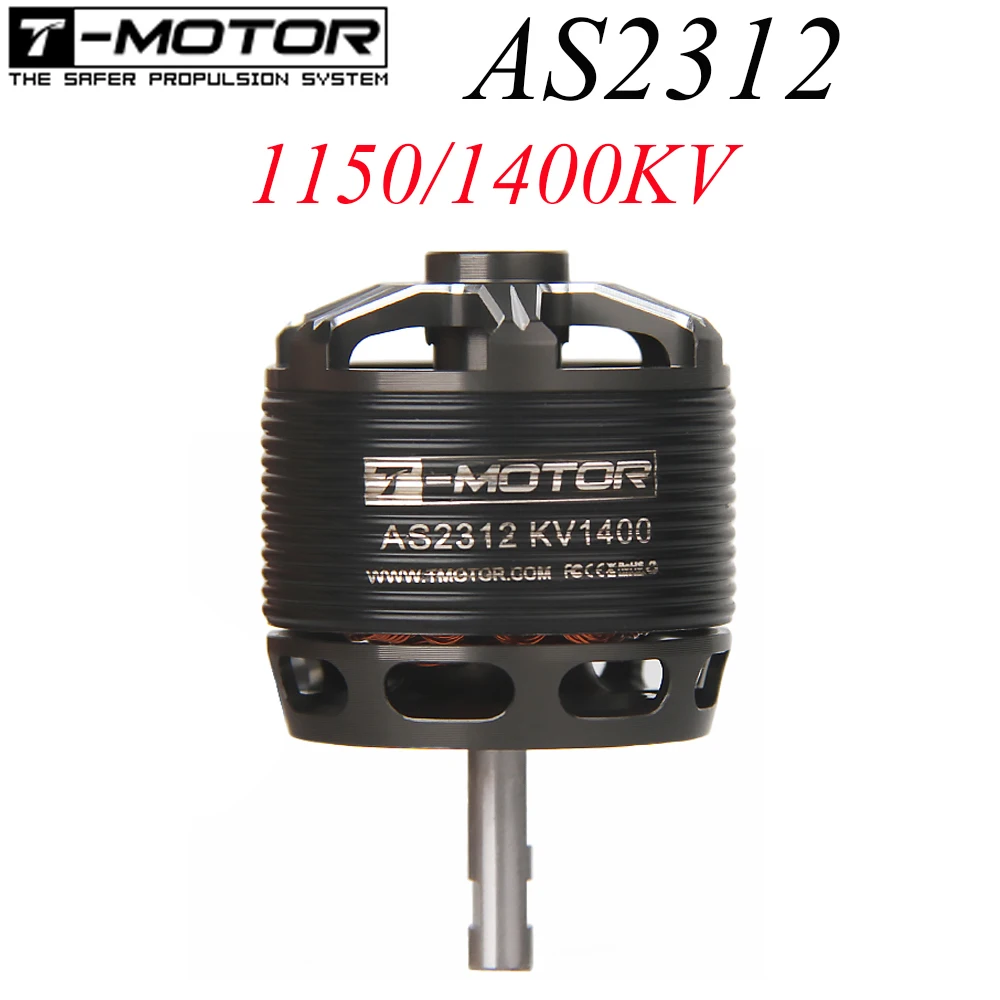 T MOTOR AS2312 длинный вал KV1150 1400KV бесщеточный двигатель для радиоуправляемого дрона с