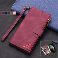 leather coque xiomi redmi 8a note 9 9s 8 pro max case for xiaomi mi 10 cc9 note10 lite pro zipper wallet flip phone bags cover