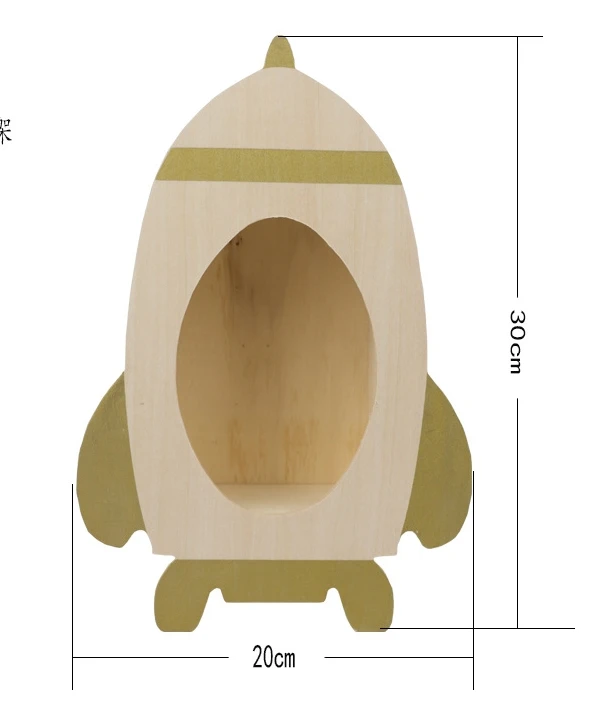 INS деревянный ящик для хранения игрушек в скандинавском стиле модель ракеты