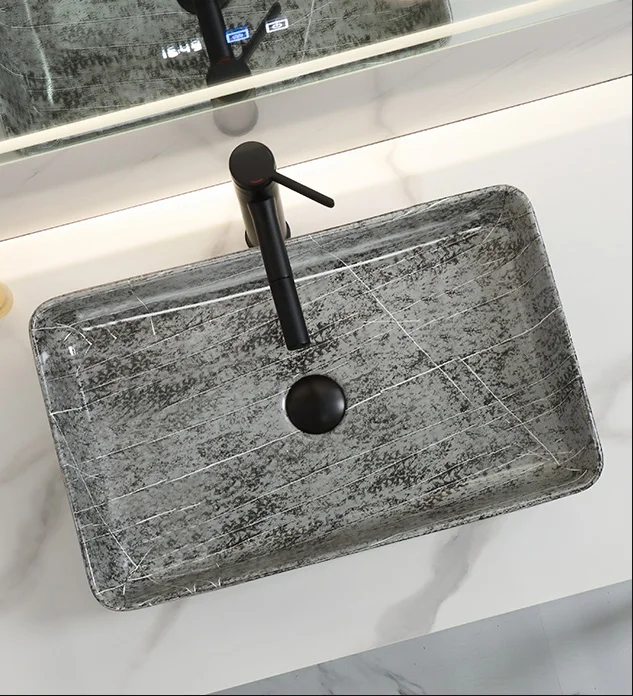 

Новый дизайн, Заводская стойка для мытья, столешница, раковина для ванной комнаты 503511