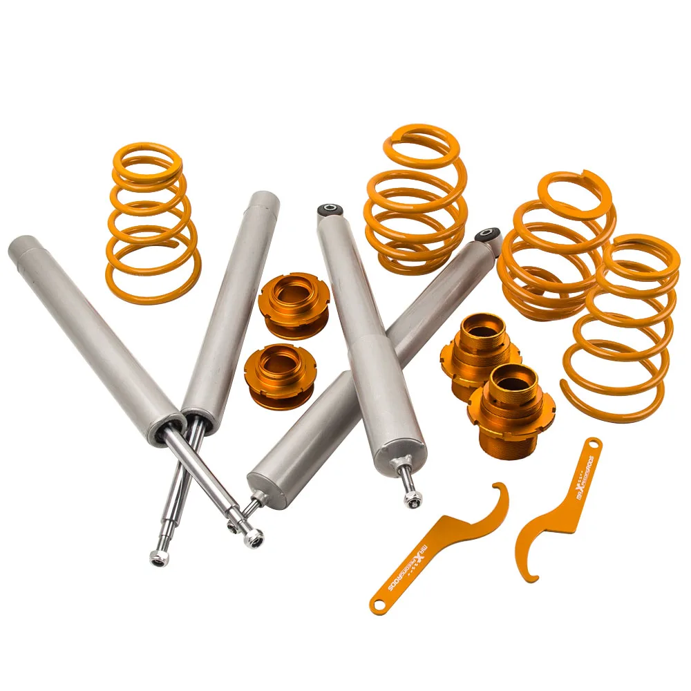 

COILOVERS для BMW E30 3 серии пружина катушки 51 мм передние Вставки подвеска амортизатор комплект катушки пружины над стойки