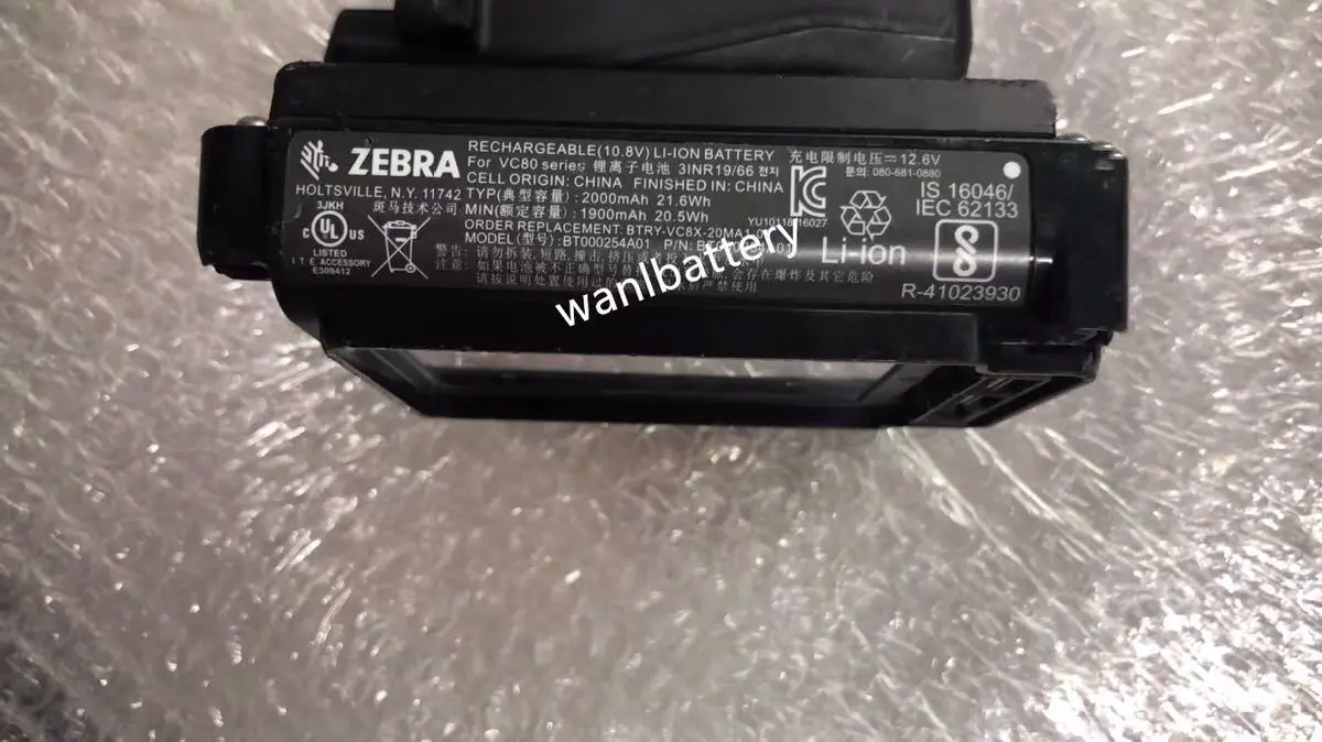 Новый оригинальный аккумулятор 2000 мАч для zebra VC80 VC80X BT000254A01 | Мобильные телефоны и