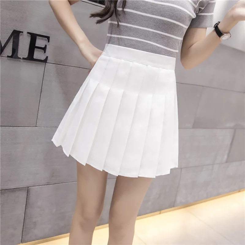 

High-waist Pleated Skirt Women's Summer 2021 New Korean Style Temperament A-line Skirt Anti-empty Women's Pleated Skirt XS---2XL