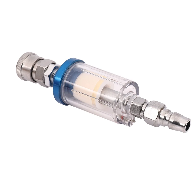 

1/4 "Mini Oil & Water Separator With Integrated Air Filter For Spray Gun