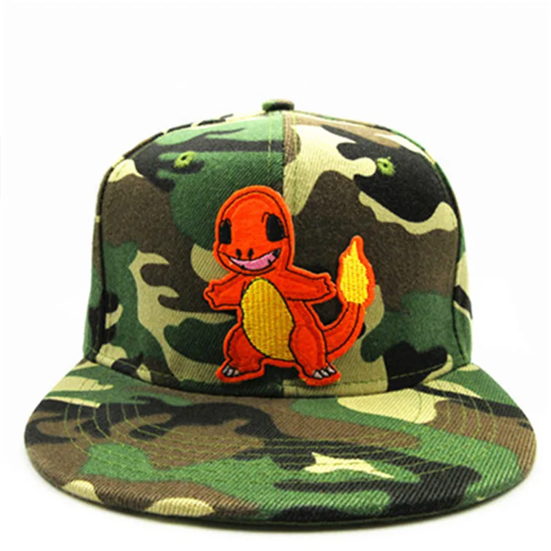 Хлопковая бейсболка с мультяшной вышивкой дракона Кепка в стиле хип хоп