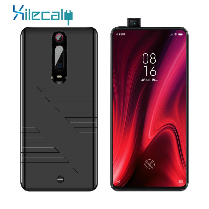 Для Xiaomi 9T Pro Redmi K20 батарея зарядное устройство чехол 6800 мАч Расширенный Резервное
