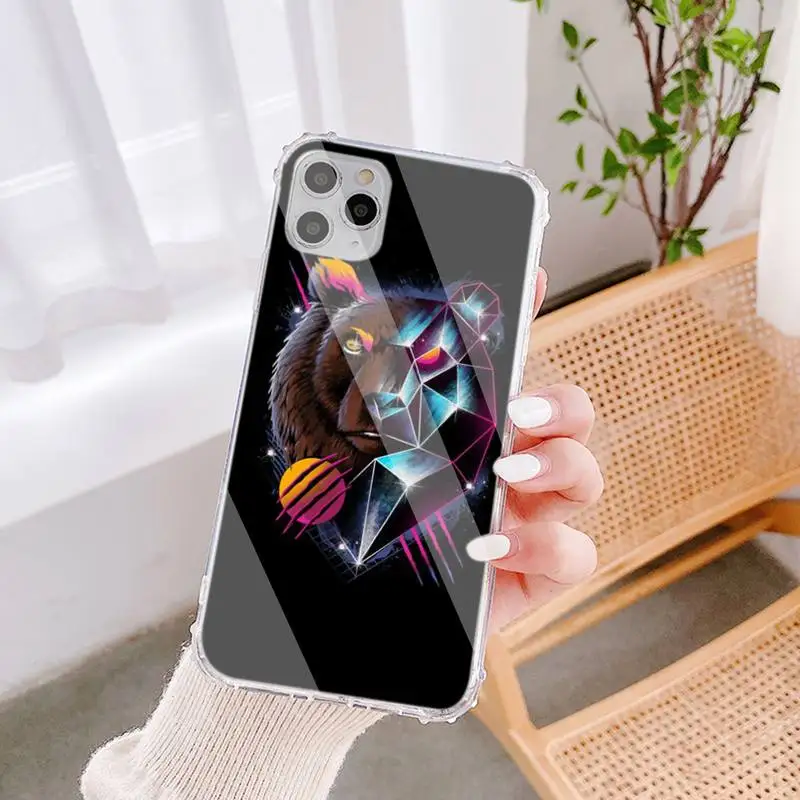 

Animal Night Owl Lovely Phone Case Transparent Case For IPhone 6 6s 7 8 Plus X Xs Xr Xsmax 11 12 Pro Promax 12mini