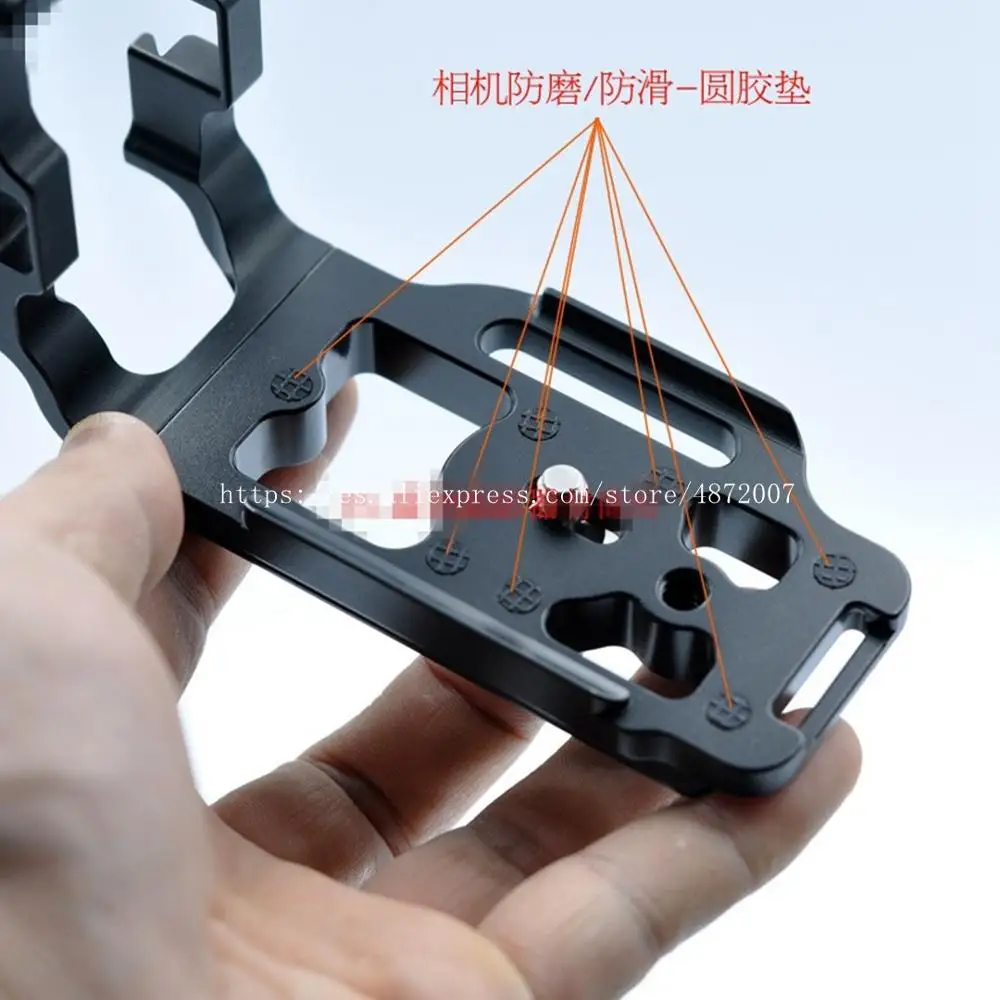 LB 5D2LBG Профессиональный L БЫСТРОРАЗЪЕМНАЯ пластина алюминиевый штатив Монтажный