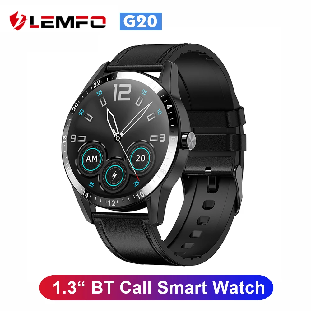 Смарт-часы LEMFO G20 с сенсорным экраном поддержкой Bluetooth и Пульсометром |