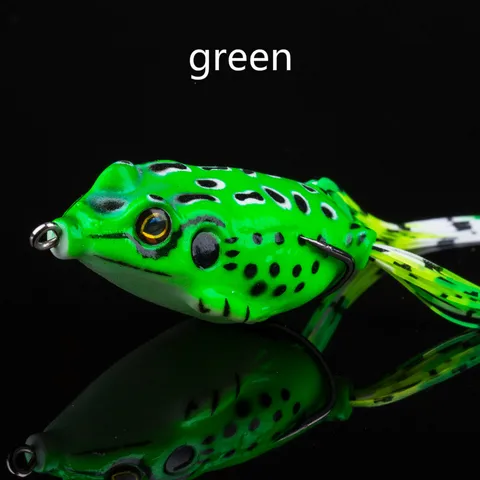 Мягкая рыболовная приманка «лягушка» - изображение