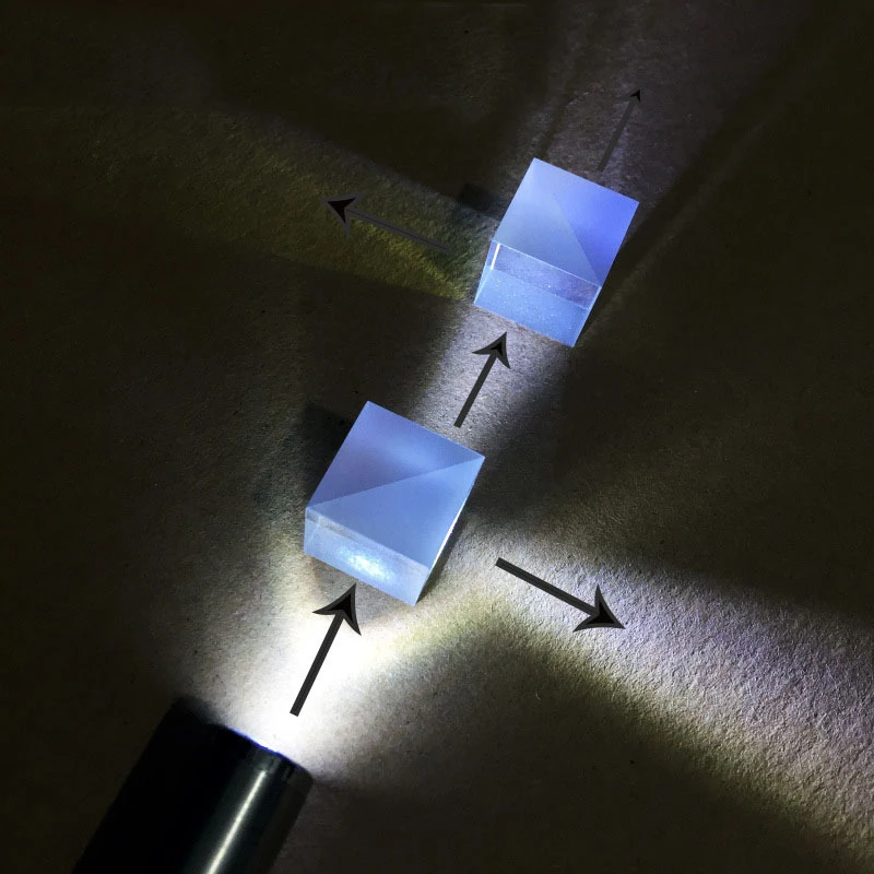 5:5 разветвитель Beamsplitter ратиотранфлективный K9 кубическая Призма Оптическое