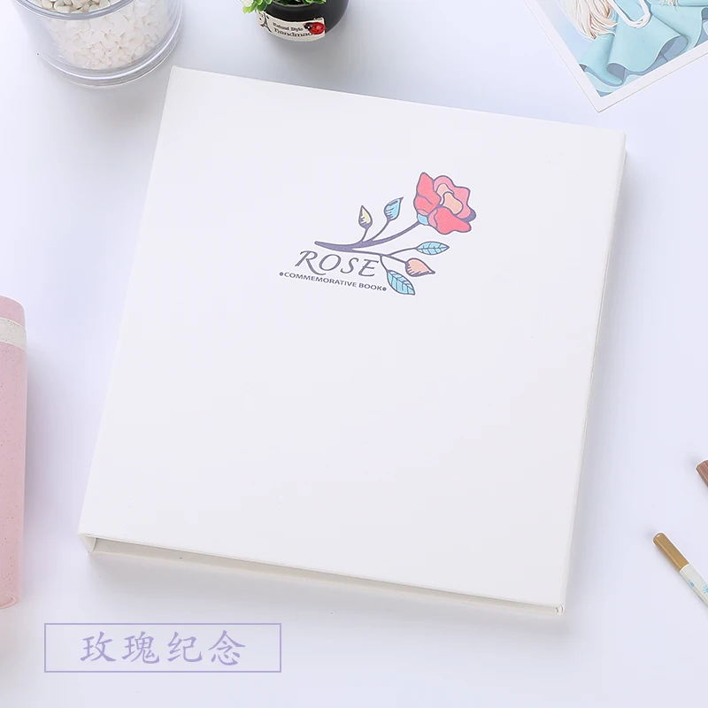 Ламинированный альбом ручной работы PA21 в виде свободных листьев для творчества