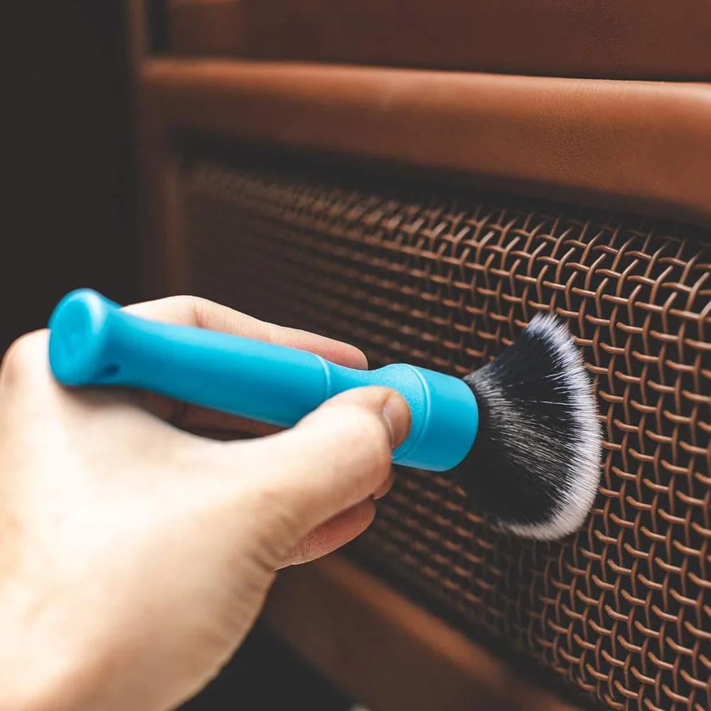 

Tool Kit Car Wash Brushes Blue Cleaning Detailing Interior Soft Durable