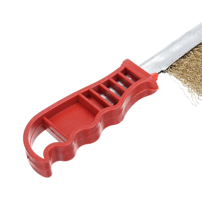 Стальная латунная проволочная щетка 2 шт. 9 дюймов сверхмощный инструмент для