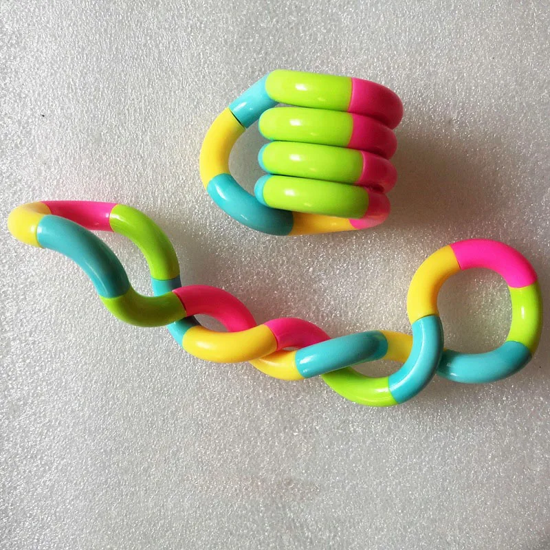 Tange de cuerda de anillo trenzado para aliviar el estr&eacute;s, juguete creativo para el ocio, educaci&oacute;n y descompresi&oacute;n-0