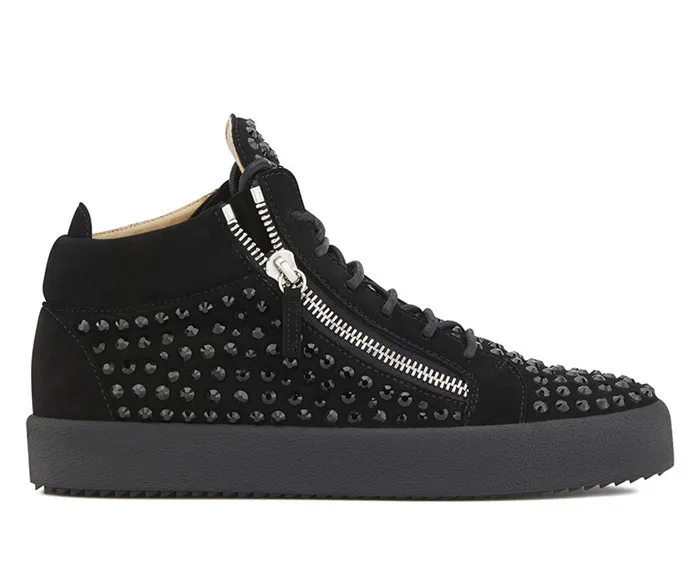 Мужские туфли SHOOEGLE мужские модные Лоскутные на плоской толстой подошве молнии