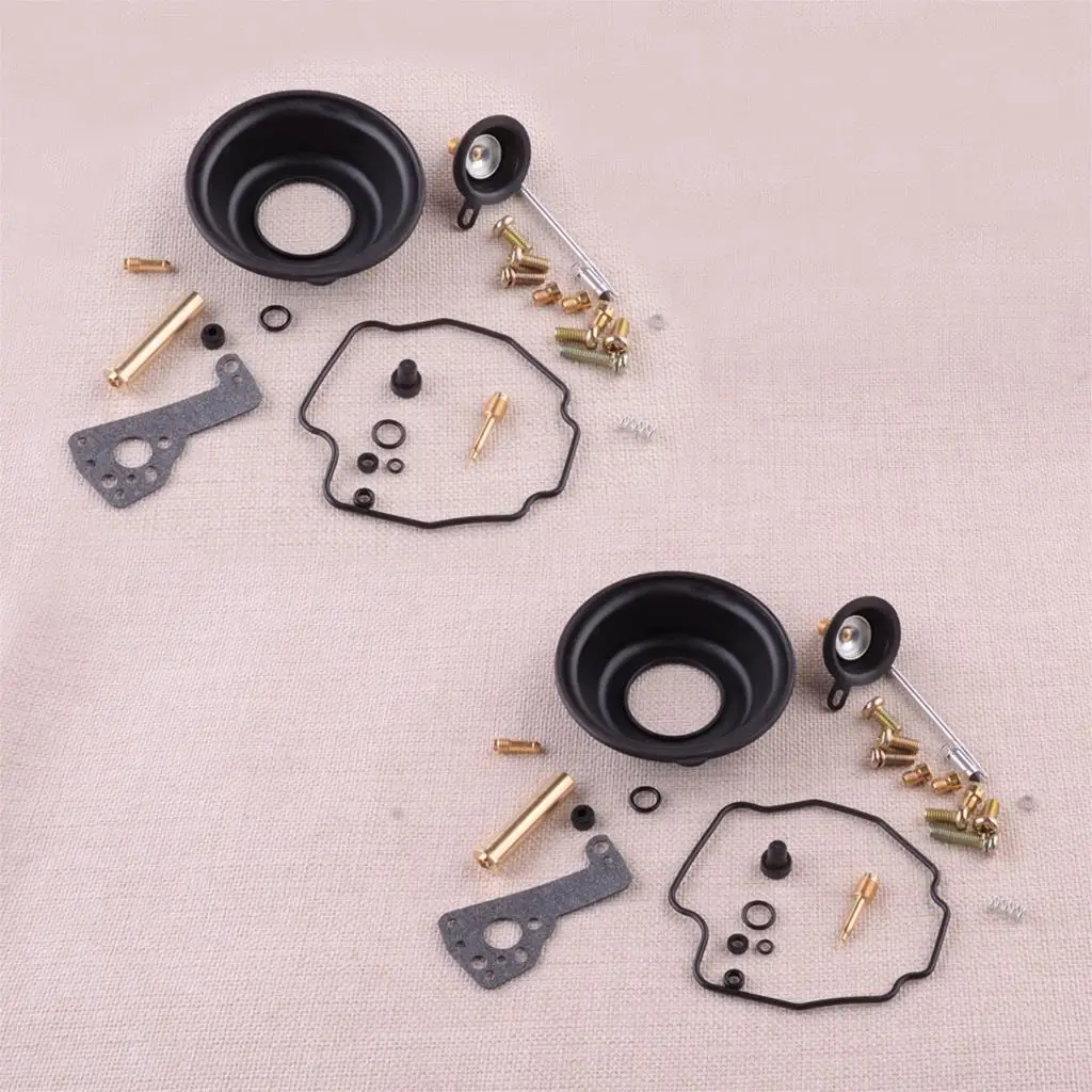 

2 Sets Carburetor Carb Diaphragm Repair Kits Fit For Yamaha Virago XV400 (2NT)3JB Motorcycle