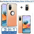 redmi note 10 pro кольцом-держателем чехол xiaomi redmi note 10s Чехлы redmi note 10 armor Case силиконовый прозрачный чехол для смартфонredmi note10 phone cover чехол сяоми 10 s про стекло xiaomi redmi 10 чехол бампер