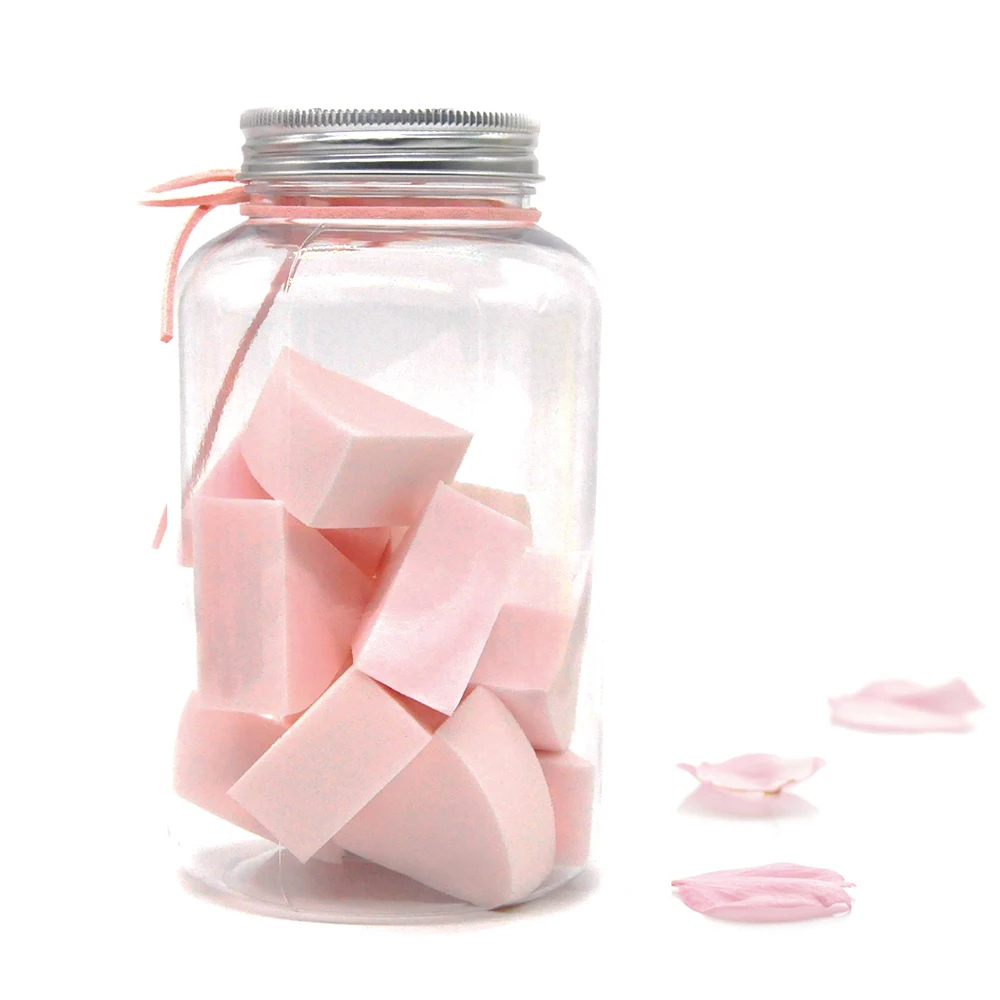 

cosmetic sponge makeup puff 12pcs/bottle