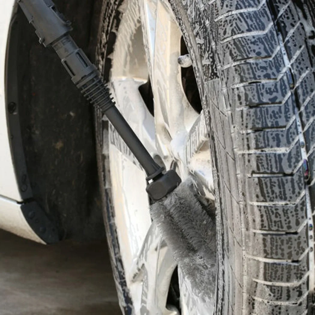 

Tool Car Tire Cleaning Brush 40X6X6cm Bike Tire Cleaner Helps Remove Dirt