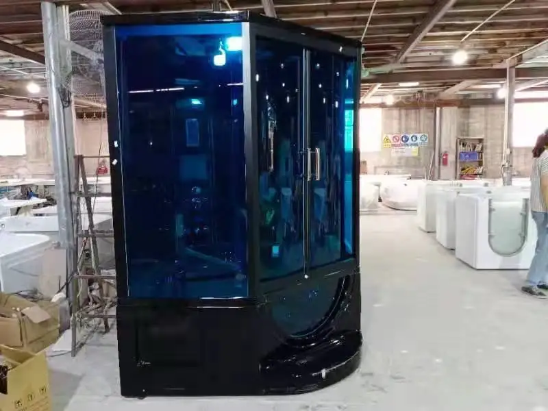 1500x1500x2200мм двойная ванная Паровая душевая кабина с ТВ мулт-функциональным